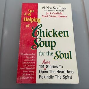Chicken Soup for the Soul Book - Red and White Cover